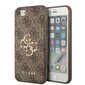 Guess GUHCI84GMGBR iPhone 7|8|SE 2020 | SE 2022 brązowy|brown hardcase 4G Big Metal Logo cena un informācija | Telefonu vāciņi, maciņi | 220.lv