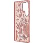 Guess GUHCS23LHCFWSP S23 Ultra S918 różowy|pink hardcase Flower Collection cena un informācija | Telefonu vāciņi, maciņi | 220.lv