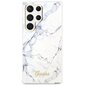 Guess GUHCS23LPCUMAH S23 Ultra S918 biały|white hardcase Marble cena un informācija | Telefonu vāciņi, maciņi | 220.lv