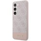 Guess GUHCS23MG4GLPI S23+ S916 różowy|pink hard case 4G Stripe Collection цена и информация | Telefonu vāciņi, maciņi | 220.lv