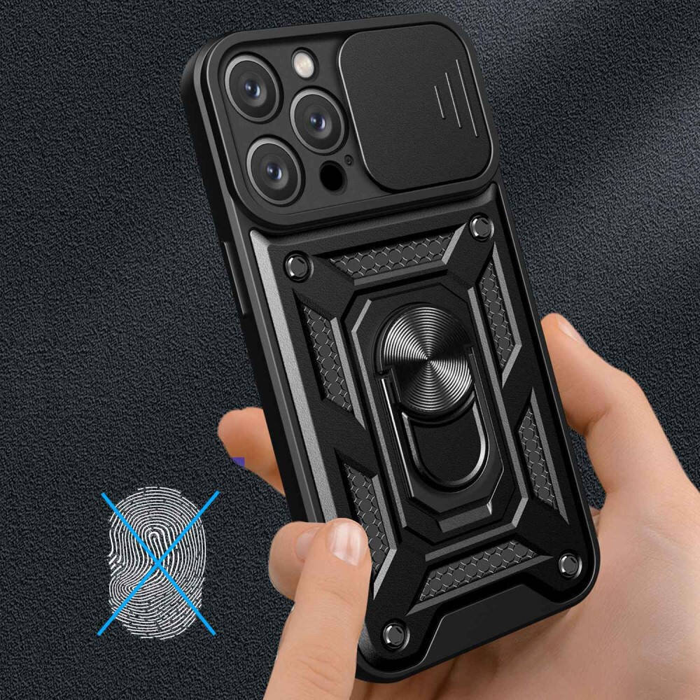 Nexeri CamShield Pro - iPhone 14 , melns цена и информация | Telefonu vāciņi, maciņi | 220.lv