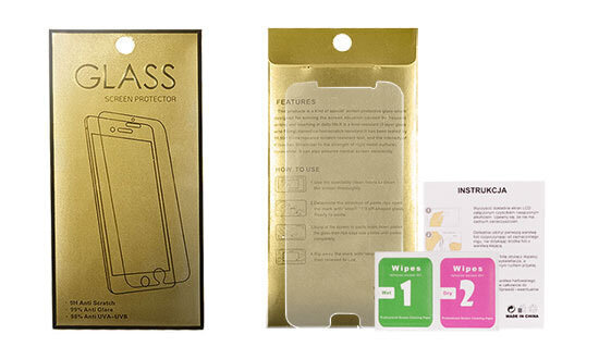 Glass Gold aizsargstikls - Xiaomi REDMI Note 8T цена и информация | Ekrāna aizsargstikli | 220.lv