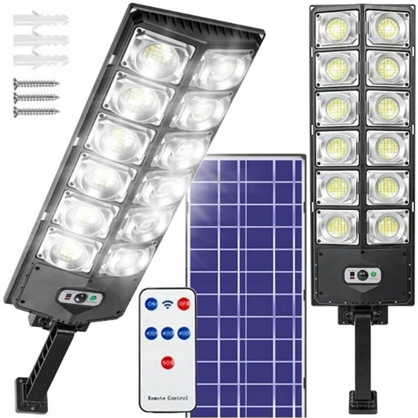 Saules lampa, Dzīvojamā, Iela, Lantern 504 LED 1200W цена и информация | Āra apgaismojums | 220.lv