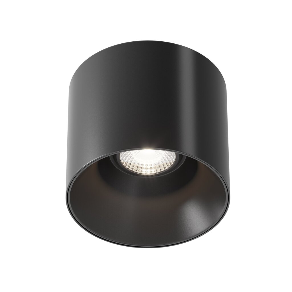 Maytoni Tehniskā griestu lampa Alfa LED C064CL-01-15W4K-D-RD-B Black cena un informācija | Griestu lampas | 220.lv