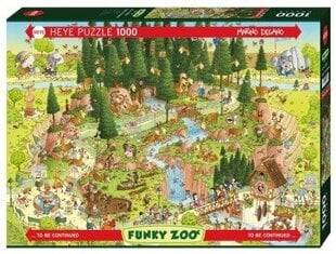 Puzle 1000 Degano: Zoo Black Forest Habitat цена и информация | Пазлы | 220.lv