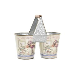 Подставка под цветочный горшок DKD Home Decor Розовый Металл Shabby Chic (24 x 12 x 23 cm) цена и информация | Вазоны | 220.lv