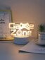 Spēļu planšetdatora modelis Dekorācijas gaisma *Game Zone* cena un informācija | Lampas bērnu istabai | 220.lv