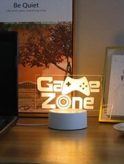 Декоративный светильник  *Game Zone*
в форме геймпада цена и информация | Детские светильники | 220.lv