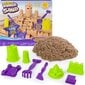 Kinetic Sand Kinētisko smilšu pludmales pils komplekts cena un informācija | Attīstošās rotaļlietas | 220.lv