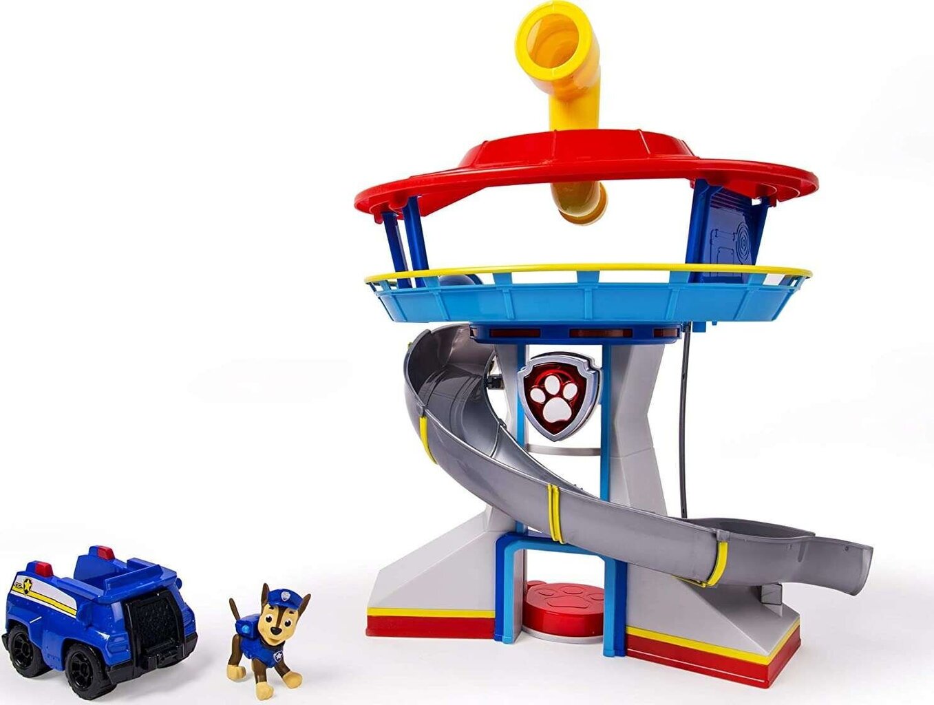 Spin Master Paw Patrol Headquarters Chase figūriņa un policijas transportlīdzeklis cena un informācija | Rotaļlietas zēniem | 220.lv