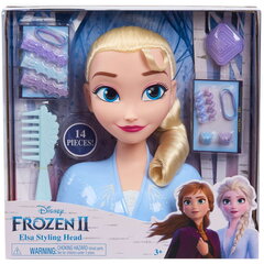 Набор Frozen Elsa Styling - голова с аксессуарами цена и информация | Игрушки для девочек | 220.lv