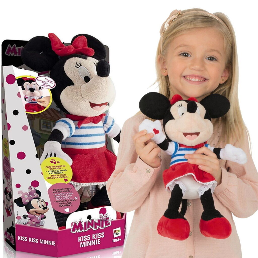 Disney Interactive Minnie Mouse talismans, kas izplata skūpstus цена и информация | Rotaļlietas zīdaiņiem | 220.lv