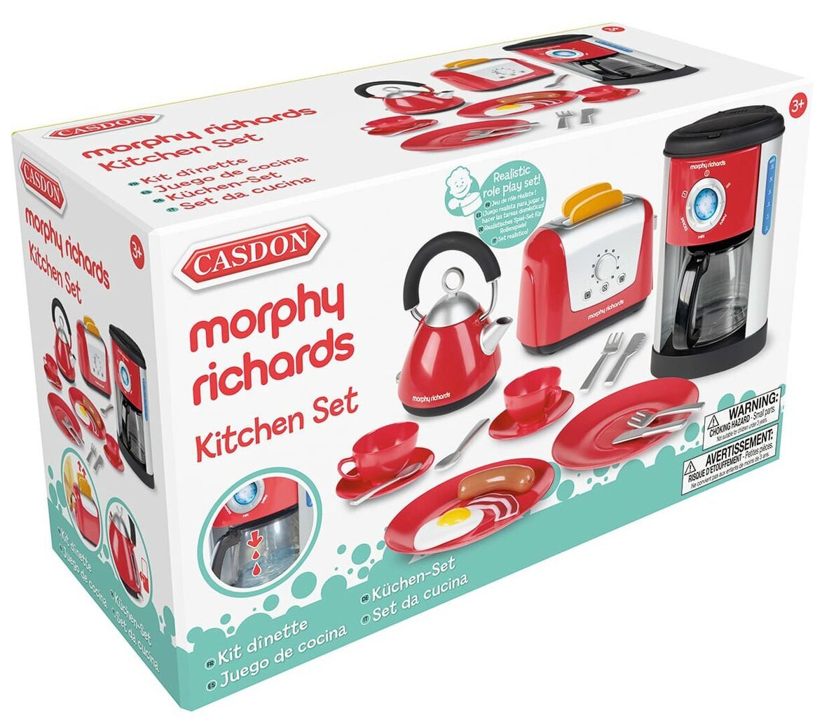Casdon brokastu virtuves komplekts Morphy Richards cena un informācija | Rotaļlietas meitenēm | 220.lv
