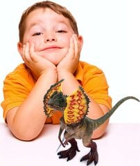 Dinozauru figūra Dilophosaurus kustīga mute cena un informācija | Rotaļlietas zīdaiņiem | 220.lv