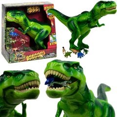 Dinozauru T-Rex figūriņa un 5 mazi dinozauri цена и информация | Игрушки для мальчиков | 220.lv