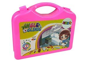 Ārsta instrumentu komplekts koferī, rozā krāsā cena un informācija | Rotaļlietas meitenēm | 220.lv
