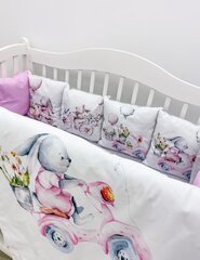 Gultas komplekts bērnu gultiņa ,bērnu gultiņas mīkstinājums cena un informācija | Bērnu gultas veļa | 220.lv