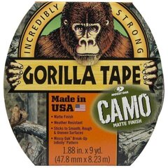 Клейкая лента Gorilla Camo, 8м цена и информация | Механические инструменты | 220.lv