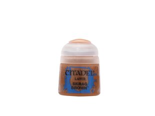 Акриловая краска Citadel Skrag Brown (layer) 22-40, 12 мл цена и информация | Принадлежности для рисования, лепки | 220.lv