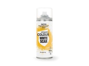 Citadel - White Scar Spray (gruntskrāsas), 400ml, 62-36 cena un informācija | Modelēšanas un zīmēšanas piederumi | 220.lv