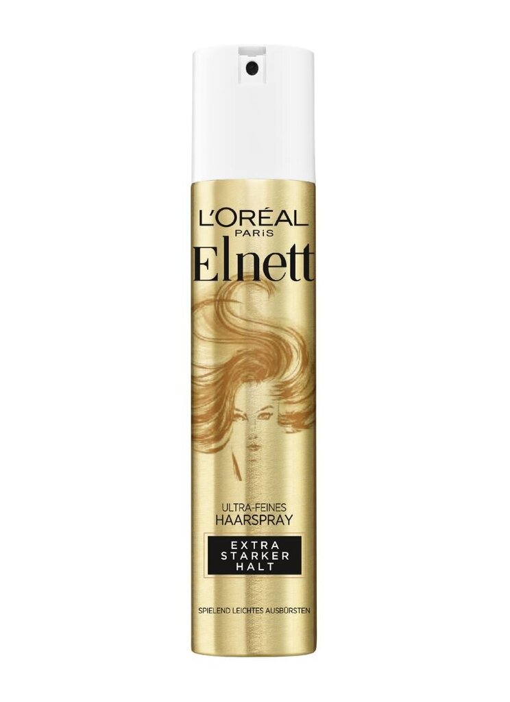 Matu laka L'oreal Paris Elnett Extra Strong, 250 ml cena un informācija | Matu veidošanas līdzekļi | 220.lv