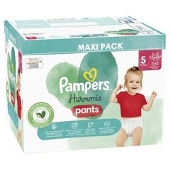 Подгузники-трусики PAMPERS Harmonie Pants Maxi Pack, размер 5, 12-17 кг, 64 шт. цена и информация | Подгузники | 220.lv