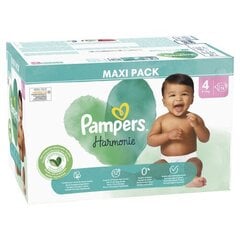 Подгузники PAMPERS Harmonie Maxi Pack, размер 4, 9-14 кг, 74 шт. цена и информация | Подгузники | 220.lv