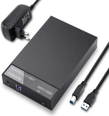 RSHTECH USB 3.0 SATA cietā diska korpuss 3,5"/2,5" SSD & HDD cena un informācija | Cieto disku somas un apvalki | 220.lv