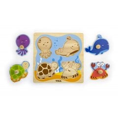 Деревянный пазл Море VIGA  цена и информация | Игрушки для малышей | 220.lv