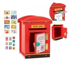 Деревянный почтовый ящик для детей TOOKY TOY, 21 эл. цена и информация | Развивающие игрушки | 220.lv