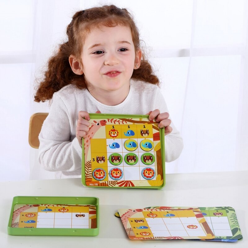 TOOKY TOY Sudoku sple brniem Forest versija cena un informācija | Galda spēles | 220.lv