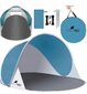 Pludmales telts, 190x86x120 cm цена и информация | Teltis | 220.lv