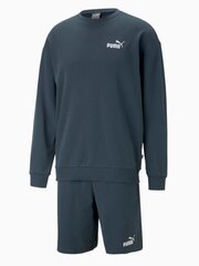 Puma treniņtērps vīriešiem Relaxed Sweat 234238347, zils цена и информация | Мужская спортивная одежда | 220.lv