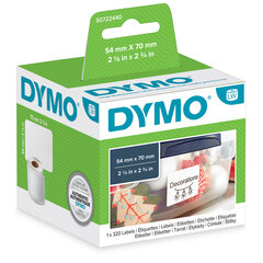 Etiķetes Dymo 54 x 70mm cena un informācija | Piederumi printerim | 220.lv