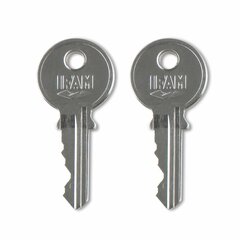 Piekaramā atslēga ar slēdzeni IFAM INOX 30 Nerūsējošais tērauds normāls (3 cm) cena un informācija | Durvju slēdzenes | 220.lv