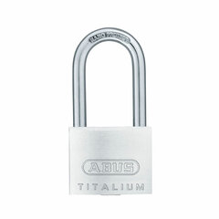 Piekaramā atslēga ar slēdzeni ABUS Titalium 64ti/50hb50 Tērauds Alumīnijs Garums (5 cm) cena un informācija | Durvju slēdzenes | 220.lv