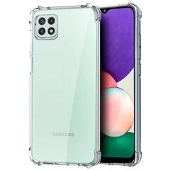 TakeMe Anti-Shock Extra Aizsardzības 1.5mm Maks-apvalks Samsung Galaxy A22 5G (A226B) Caurspīdīgs cena un informācija | Telefonu vāciņi, maciņi | 220.lv