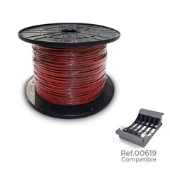 Параллельный кабель EDM 28924 2 x 1.5 мм, 500 м цена и информация | Текстильные провода и клеммные колодки | 220.lv