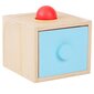 Rotaļlietu koka kubu izglītojoša atvilktne 4in1 цена и информация | Attīstošās rotaļlietas | 220.lv