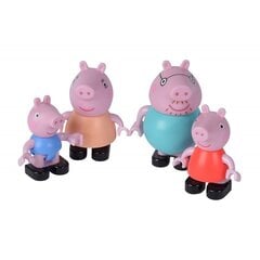 Ķieģeļu komplekts Peppa Pig ģimene 4 figūriņas цена и информация | Игрушки для девочек | 220.lv