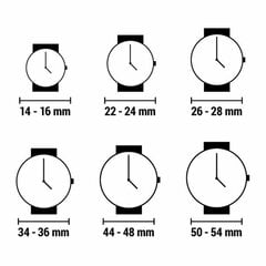 Unisex Pulkstenis MAM MAM618 (Ø 40 mm) cena un informācija | Vīriešu pulksteņi | 220.lv