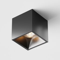 Maytoni Tehniskā griestu lampa Alfa LED C065CL-L12B3K-D Melna цена и информация | Потолочные светильники | 220.lv