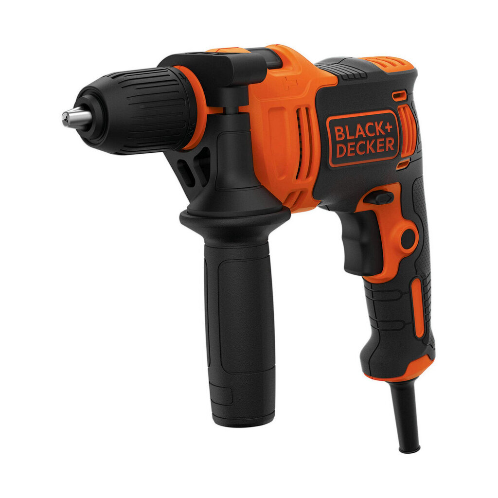 Urbja un piederumu komplekts Black & Decker BEH710K-QS 230 V 710 W cena un informācija | Skrūvgrieži, urbjmašīnas | 220.lv