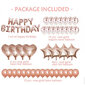 Macaron Rose Theme balonu komplekts (39 gab.) цена и информация | Baloni | 220.lv