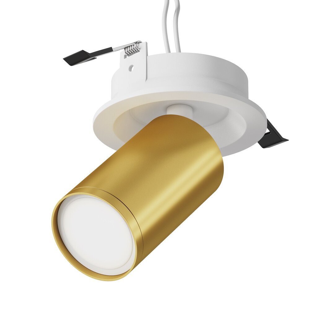 Maytoni Technical Stropu lampa FOCUS S C048CL-U-1WMG Balta un matēts zelts cena un informācija | Griestu lampas | 220.lv