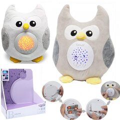 Мягкая игрушка - проектор WOOPIE Cuddly Sleeper Projector 2in1 Owl - 10  цена и информация | Игрушки для малышей | 220.lv