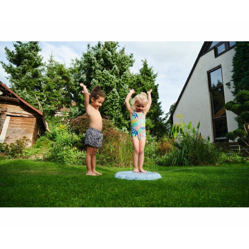 Ūdens smidzinātājs - Water Sprinkler Shell Shower, zils cena un informācija | Ūdens, smilšu un pludmales rotaļlietas | 220.lv