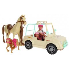 Кукла Steffi и Evi Love путешествуют в автомобиле - Лошадь и пони, Simba цена и информация | Игрушки для девочек | 220.lv