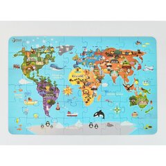 Пазл - "Карта мира" цена и информация | Игрушки для малышей | 220.lv
