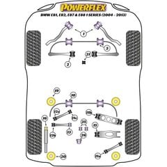 Silentblock Powerflex PF5-4660 cena un informācija | Auto piederumi | 220.lv